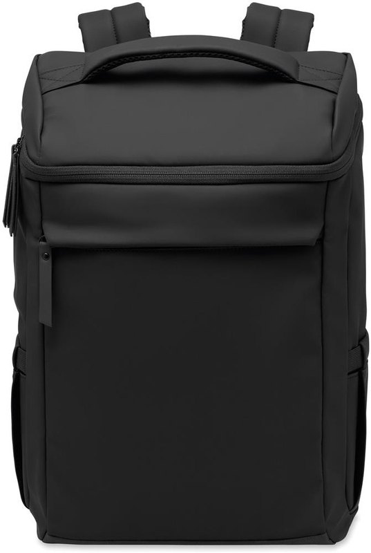 Sac à dos PU pour ordinateur 15 pouces: Poche avant