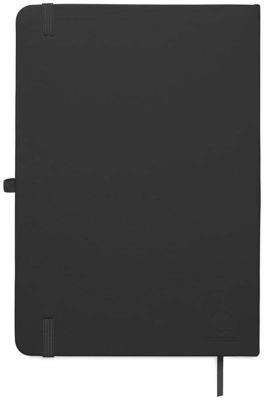 Ensemble carnet A5 en PU recyclé: Face arrière