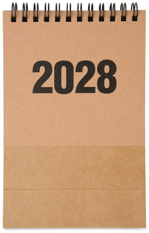 Calendrier de bureau sur 4 ans: Face 2