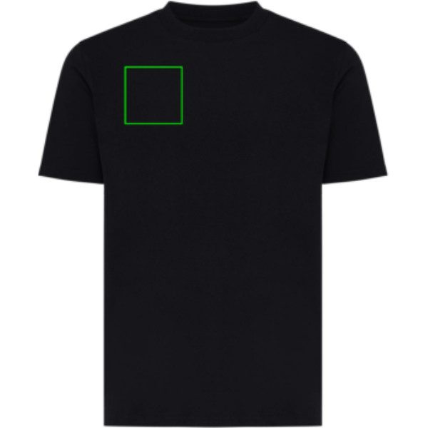 Tee-shirt léger Iqoniq Sierra en coton recyclé: Poitrine droite