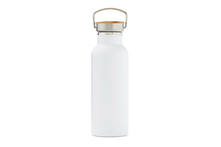 Bouteille isotherme VINGA Miles de 500 ml: Arrière du produit, au centre