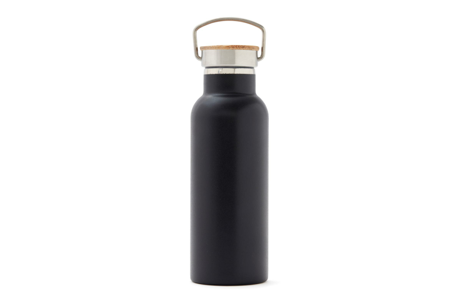 Bouteille isotherme VINGA Miles de 500 ml: Arrière du produit, partie inférieure