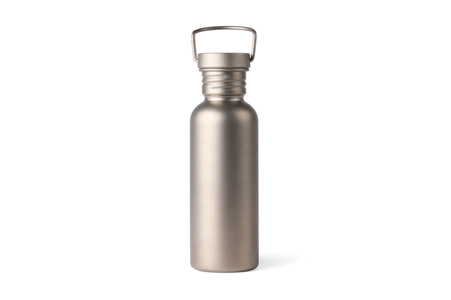 Nordic Drift Trail Ultra Light vattenflaska i titan, 600 ml: varan tillbaka