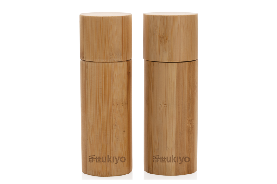 Ukiyo bambu salt & peppar set: föremålet tillbaka ner