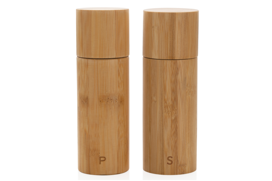 Ukiyo bambu salt & peppar set: föremålets framsida nedåt