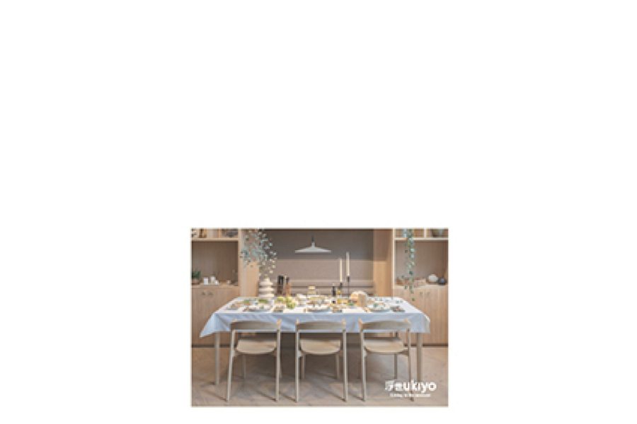 Lot de 2 assiettes Ukiyo: Carte