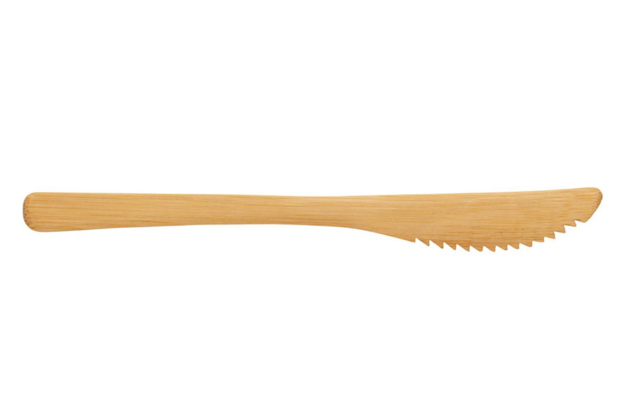 Couverts de voyage réutilisables en bambou: Couteau