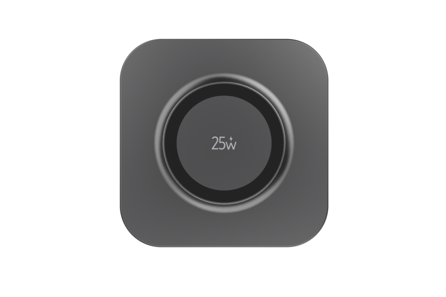 Quantum Ultra-Fast 25W magnetisches Wireless-Charging-Pad: Artikel aufladen