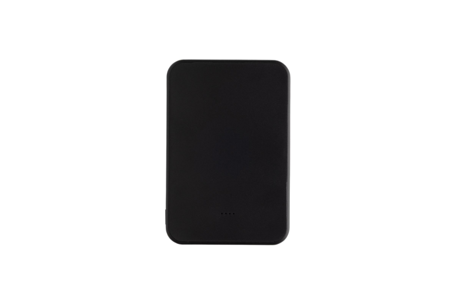Batterie externe Boostcore 5 000 mAh en plastique recyclé RCS avec USB-C: Avant du produit