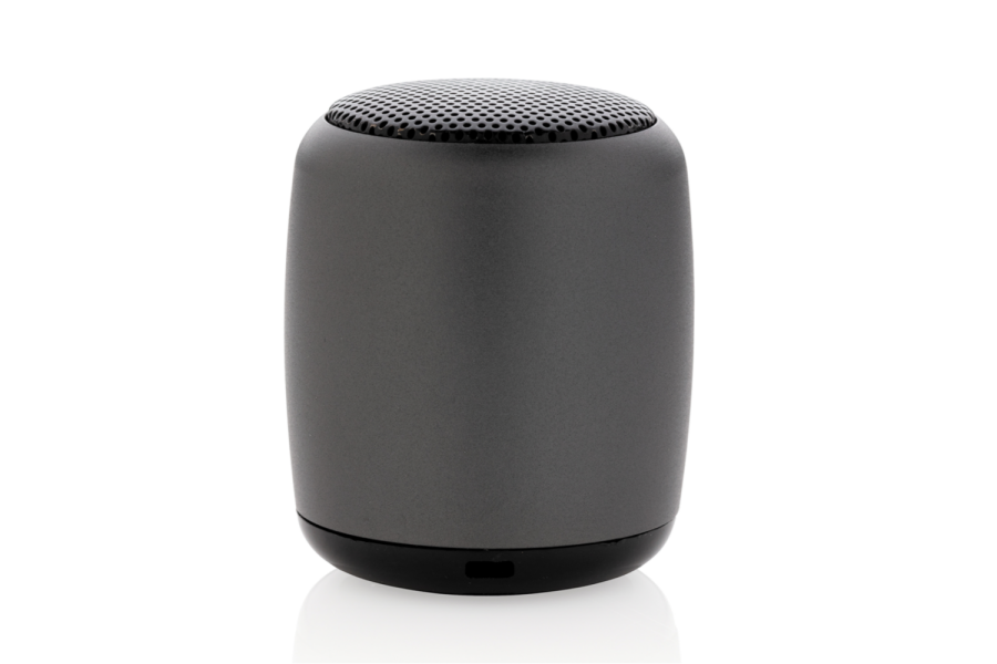 Mini aluminium wireless speaker: item front