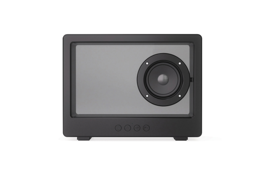 Soundclear Transparent 5W wireless speaker: item front down