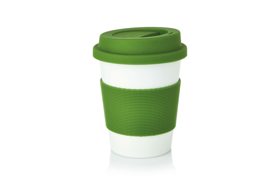 Gobelet à café en PLA: Avant du produit, partie supérieure