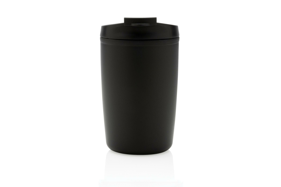 GRS-kierrätetystä PP:stä valmistettu muki läppäkannella, 300 ml: esine edessä keskellä