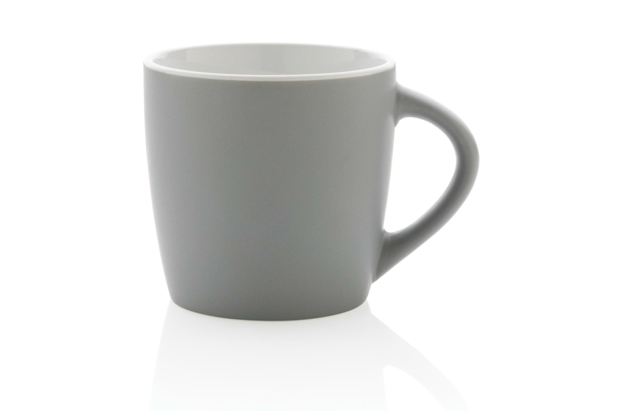 Ceramic mug with coloured interior, 300 ml: item front