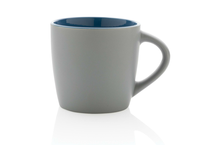 Ceramic mug with coloured interior, 300 ml: item front