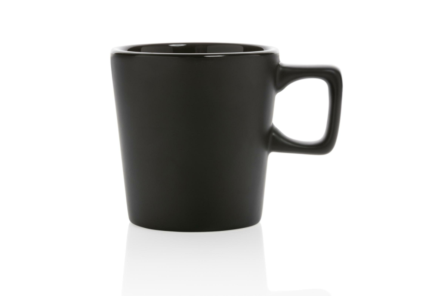 Современная керамическая кофейная кружка, 300 мл: лицевая сторона предмета