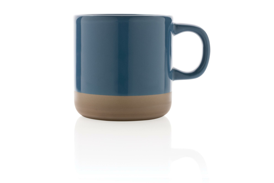Becher aus glasierter Keramik, 360ml: Vorderseite des Artikels