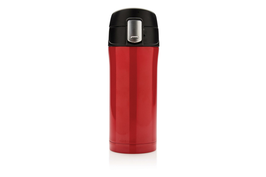RCS Recycled stainless steel easy lock vacuum mug: item front down