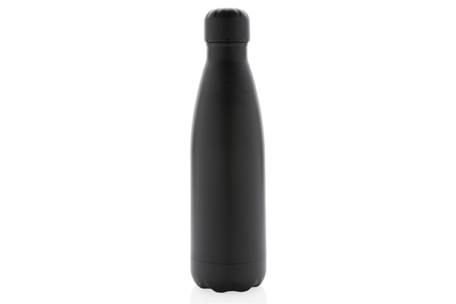 Gourde isotherme sous vide unie en acier inoxydable 500 ml: Arrière du produit, partie inférieure