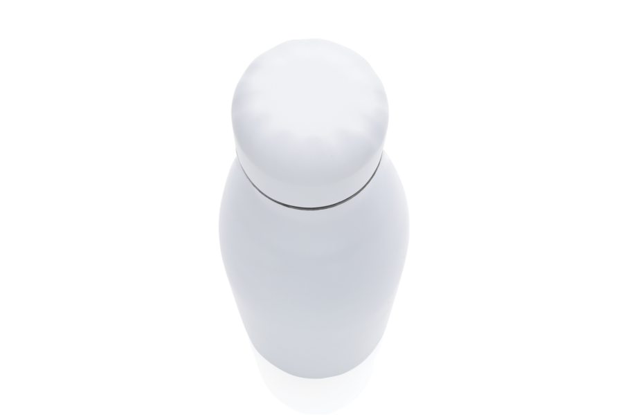 Gourde isotherme sous vide unie en acier inoxydable 500 ml: Dessus du produit
