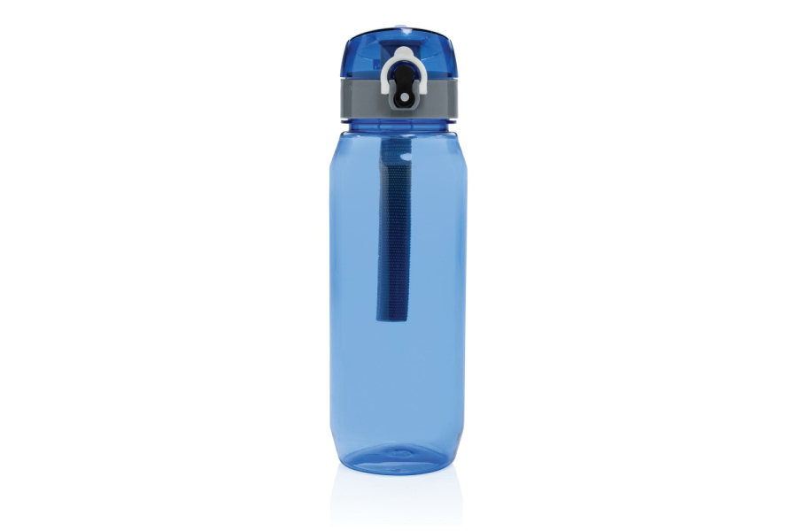 Yide läcksäker låsbar vattenflaska i RCS-återvunnen PET 800 ml: föremålets framsida upp