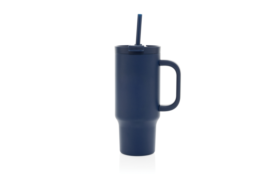 Cruiser kompakter, auslaufsicherer Thermobecher aus RCS-recyceltem Stahl, 480 ml: Vorderseite des Artikels