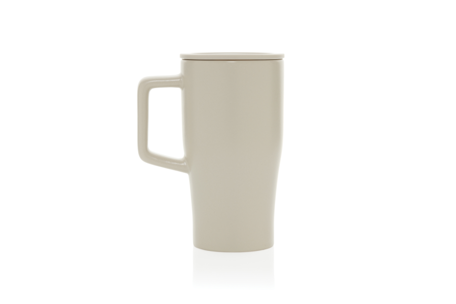 Keraaminen Luxe Quencher -muki kannella, 490 ml: kohde takaisin alas