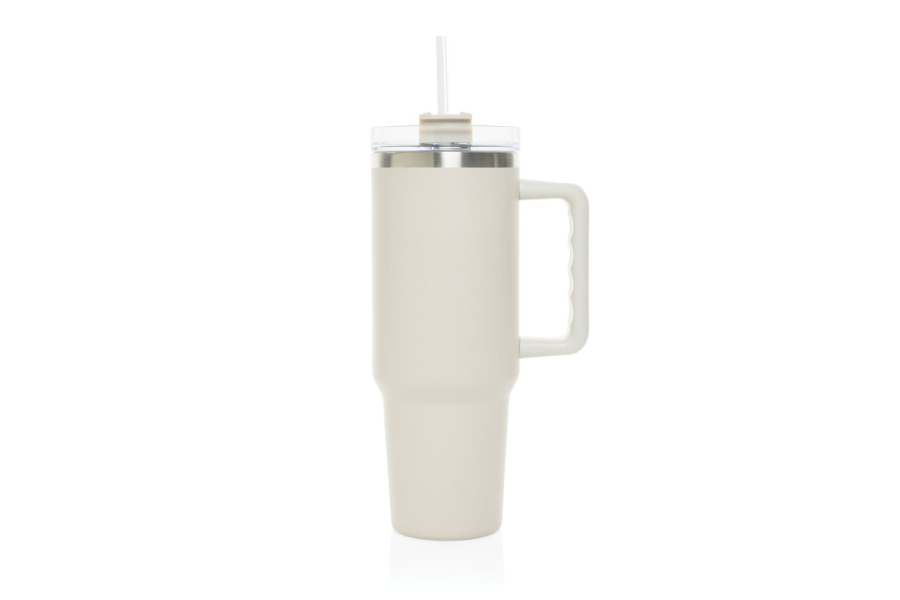Peakflow RCS pārstrādāta tērauda termokrūze 1200 ml: priekšpuse uz augšu