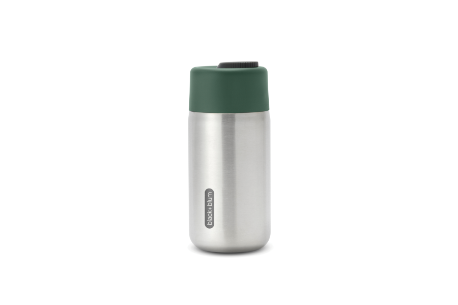 Black+Blum lekkekindel termotass roostevabast terasest 340 ml: eseme esikülg