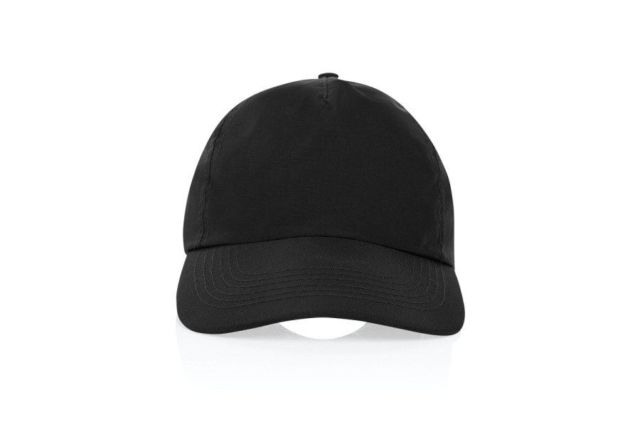 KENTO URBAN RCS 5-Panel-Cap aus RCS recyceltem Nylon: Vorderseite des Artikels