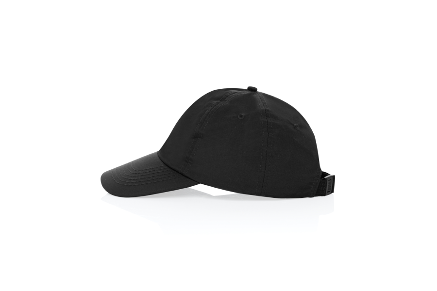 KENTO URBAN RCS 5-Panel-Cap aus RCS recyceltem Nylon: Artikelseite links