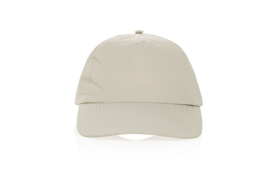 KENTO URBAN RCS 5-Panel-Cap aus RCS recyceltem Nylon: Vorderseite des Artikels
