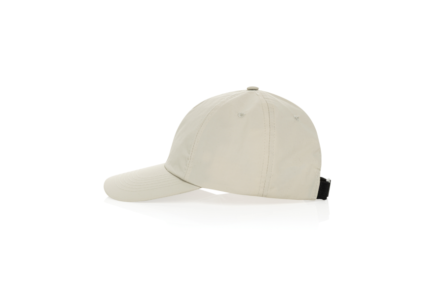 KENTO URBAN RCS 5-Panel-Cap aus RCS recyceltem Nylon: Artikelseite links