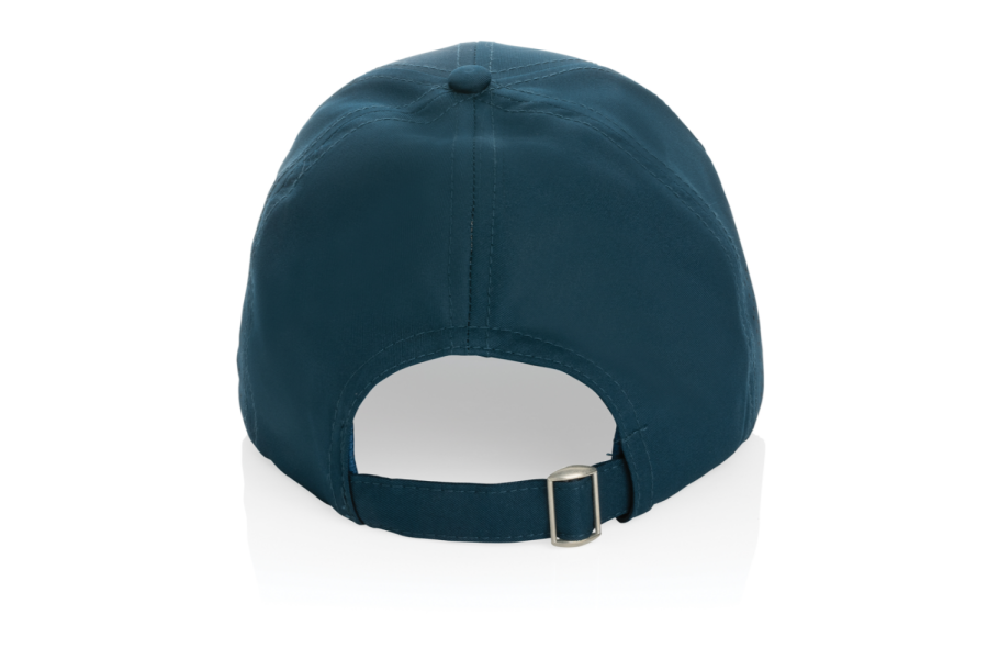 Casquette de sport Impact AWARE™ en RPET à 6 panneaux: Article, à l’arrière à gauche