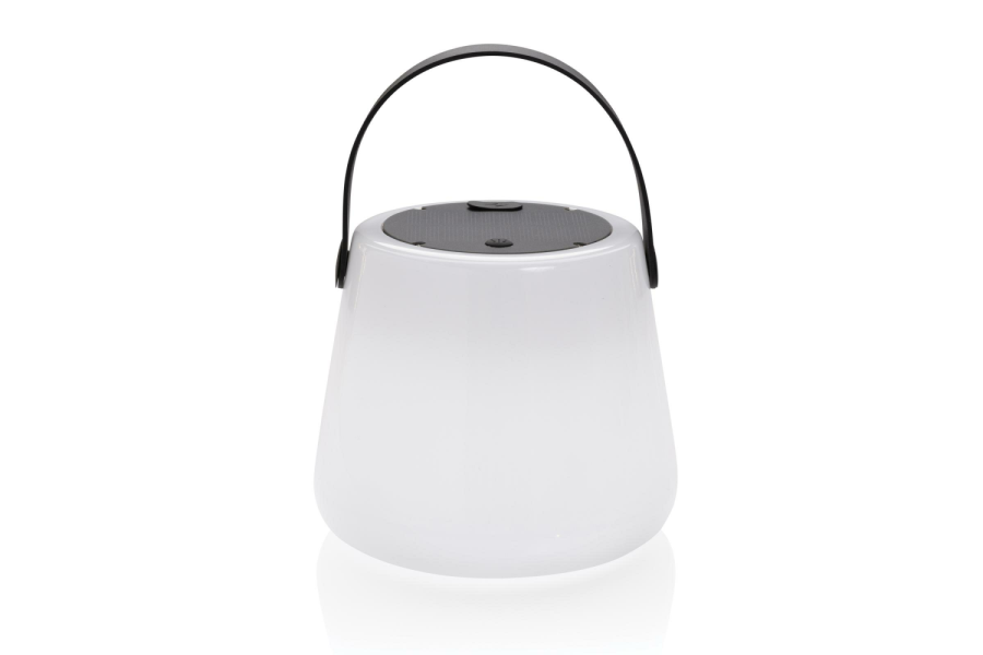 SolarGlow Außenleuchte aus RCS rec. Kunststoff mit USB-Lampe: Artikel zurück