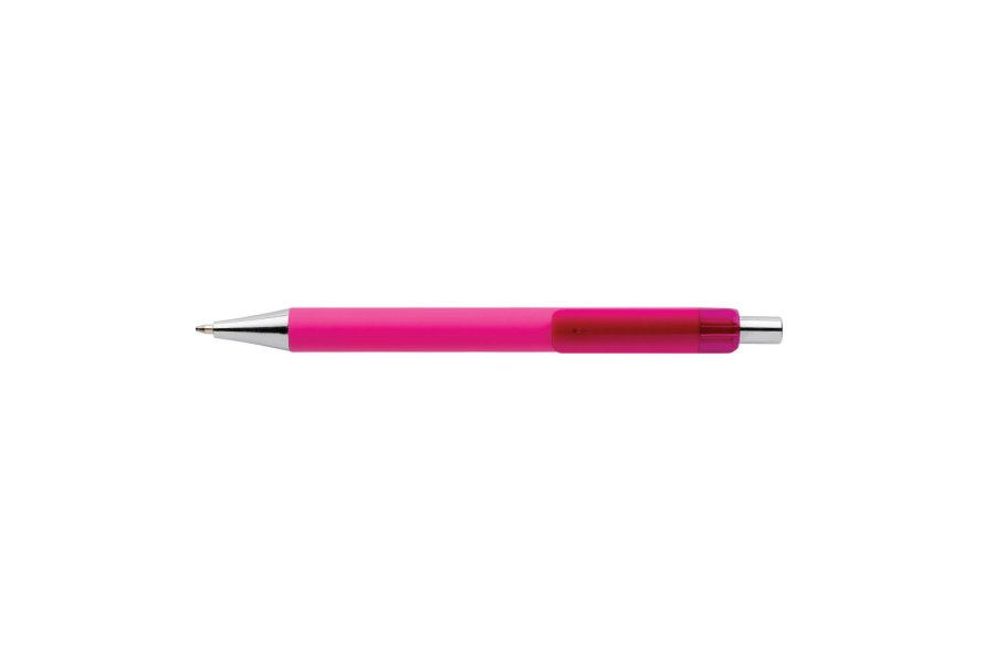 Stylo X8 au toucher doux: Clip