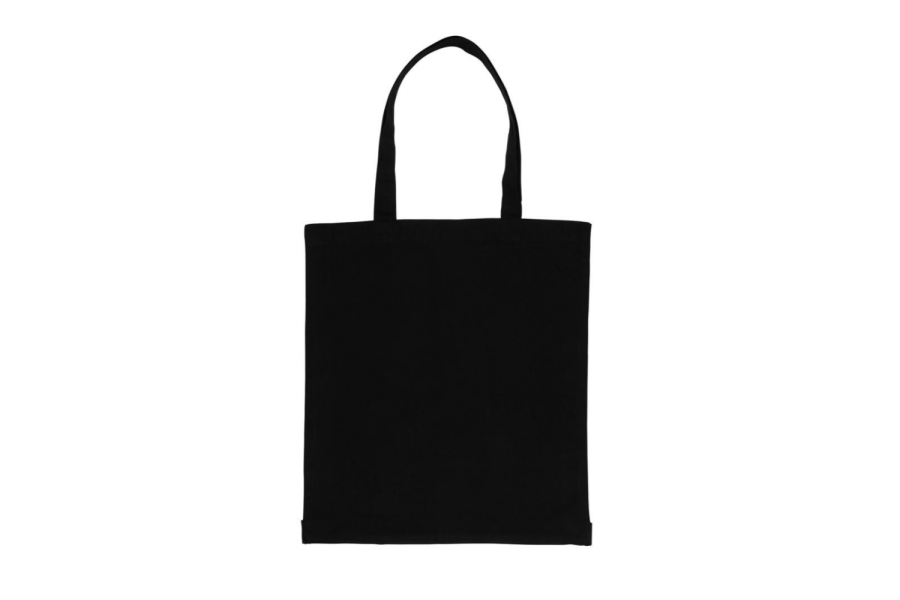 Impact AWARE™ shoppingkasse m. bälg återvunnen bomull 145gr: artikelns framsida