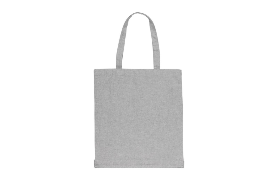 Impact AWARE™ shoppingkasse m. bälg återvunnen bomull 145gr: varan tillbaka