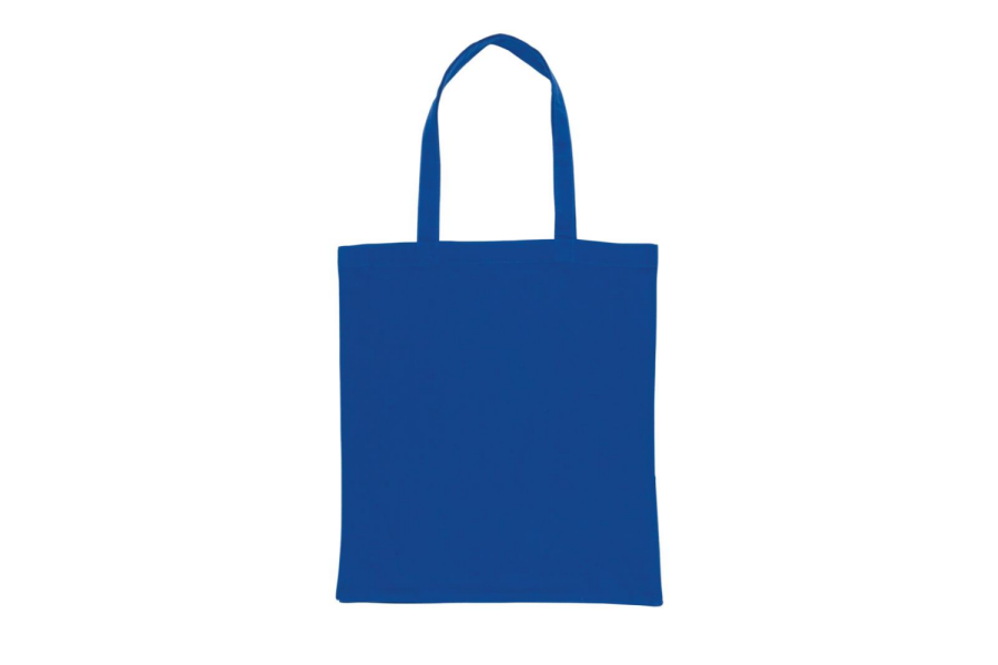 Impact AWARE™ shoppingkasse m. bälg återvunnen bomull 145gr: artikelns framsida
