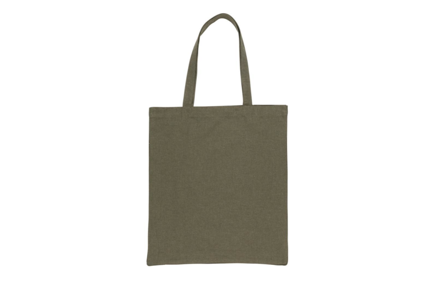 Impact AWARE™ shoppingkasse m. bälg återvunnen bomull 145gr: varan tillbaka