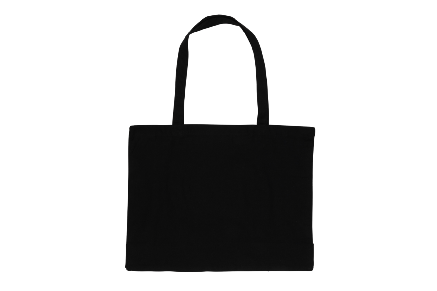 Impact AWARE™ shoppingkasse m. bälg återvunnen bomull 145gr: varan tillbaka