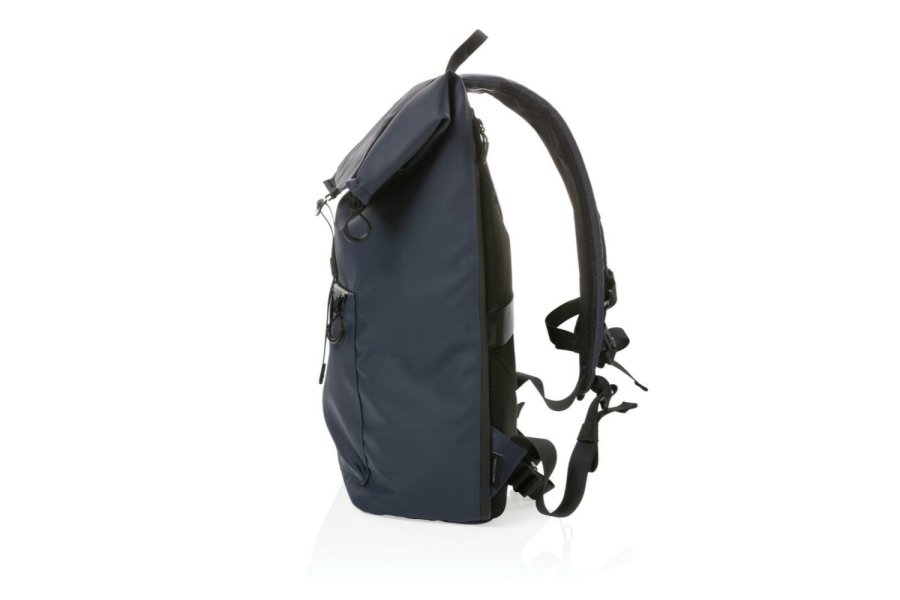Impact AWARE™ RPET water resistant 15.6" laptop backpack: item side right