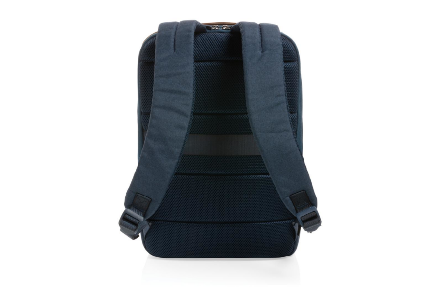 Impact AWARE™ 300D two tone deluxe 15.6" laptop backpack: strap