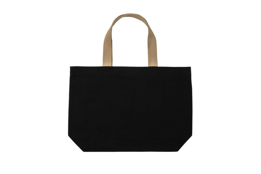 Impact Aware™ 240 gsm rcanvas large tote undyed: item back