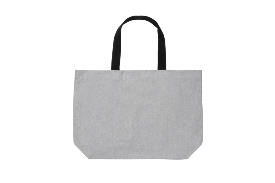 Impact Aware™ 240 gsm rcanvas large tote undyed: item back
