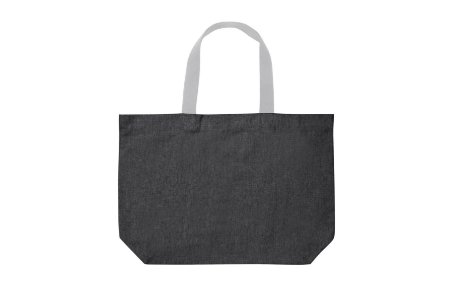 Impact Aware™ 240 gsm rcanvas large tote undyed: item back