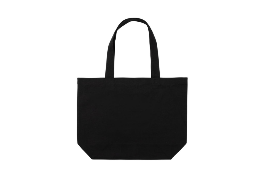 Impact Aware™ 240 gsm rcanvas shopper w/pocket undyed: item front