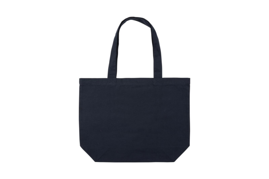 Impact Aware™ 240 gsm rcanvas shopper w/pocket undyed: item front