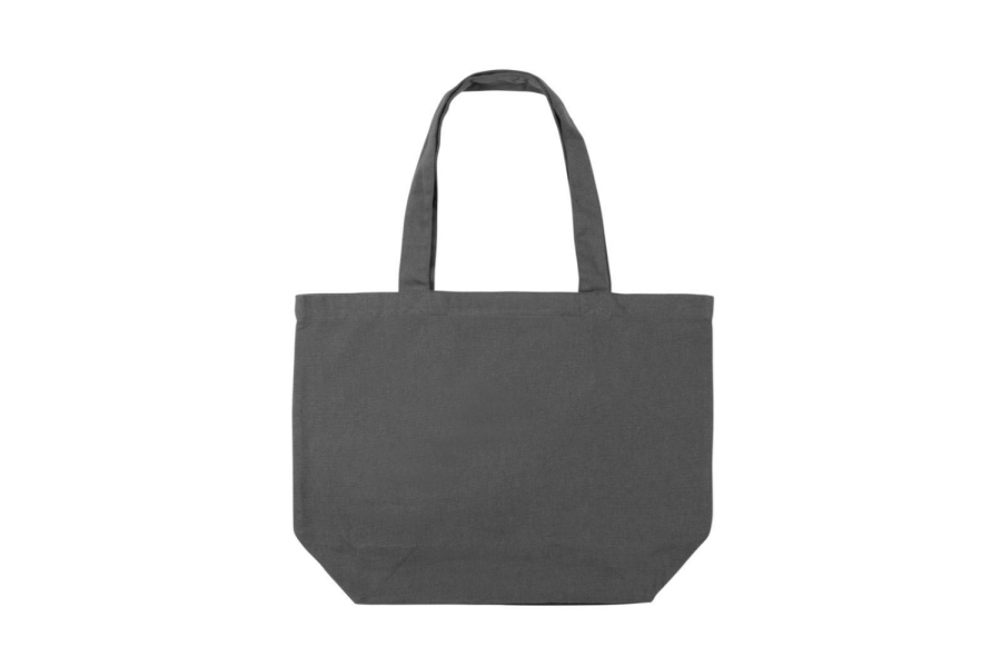 Impact Aware™ 240 gsm rcanvas shopper w/pocket undyed: item back