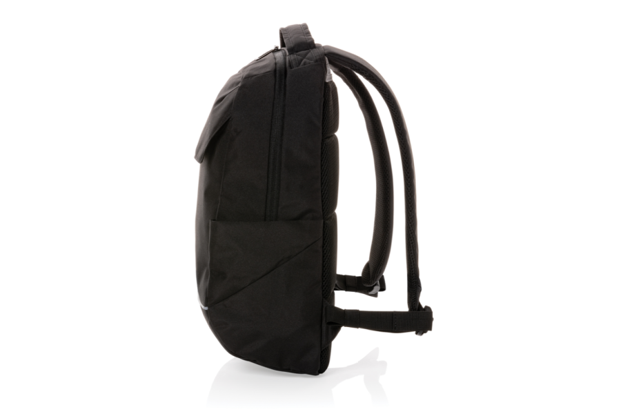 Swiss Peak Brooke AWARE™ RPET daily 15.6" laptop backpack: item side right